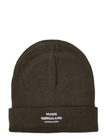 Isak Logo Ambas Beanie Green Mads Nørgaard