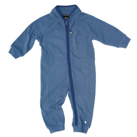 ISBJÖRN of Sweden Lynx Micro Fleece Jumpsuit Ytterkläder Unisex Blå 56/62