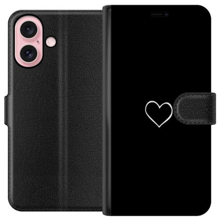 Yhteensopiva Lompakkokotelo Apple Apple iPhone 16 Sydän