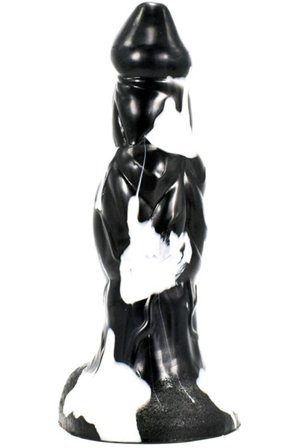 Dildo Wolorz Black-White 23 cm Dragon Dildo
