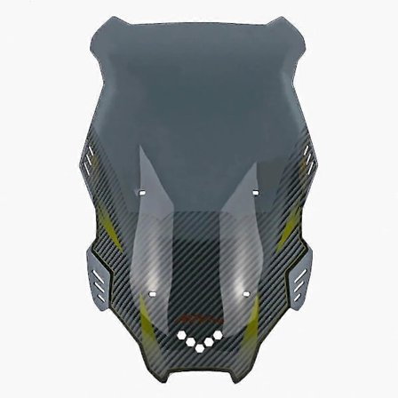 Mklightech Honda Adv160 Adv 160 moottoripyörän tuulilasi tuulisuoja tuulilasin levy deflektori lasi savuharmaa