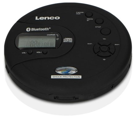 Lenco CD-300 - CD-spiller - CD, Bluetooth