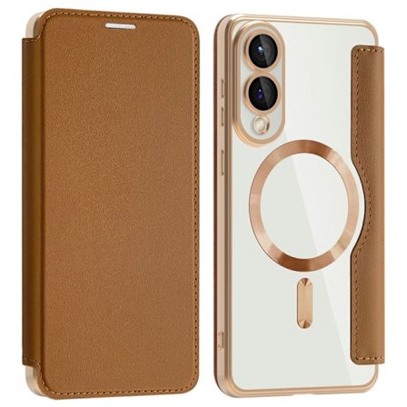 Samsung Galaxy S25 Edge Cover with MagSafe - Brown