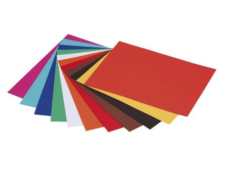 Reklamkartong 3x25 färger - Lyreco - Skola och förskola - Hobbypapper - Kartong