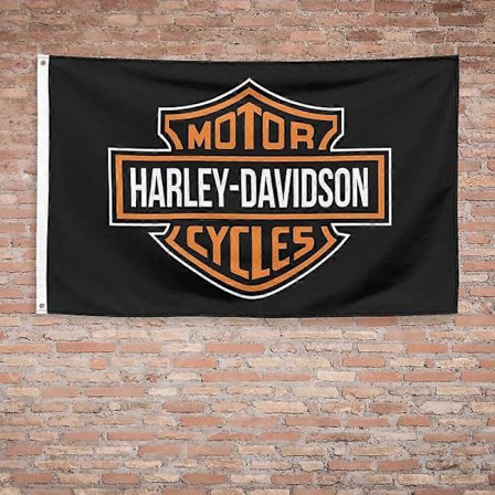 For Harley Davidson-fans 3x5 fot flagg banner