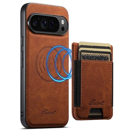 SUTENI Google Pixel 9/9 Pro Mobilskal MagSafe Korthållare