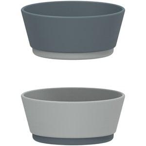 Liewood 2-Pack Blue Mix Clarke Bowls One Size - Tableware - One size - Blue