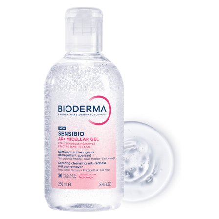 BIODERMA Sensibio Ar+ Gel Micellaire 250ml - Acqua detergente viso