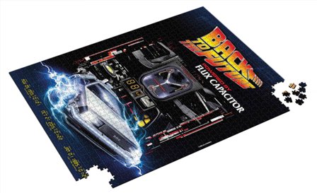 Back to the Future - Powered by Flux Capacitor Pussel 1000-bitar