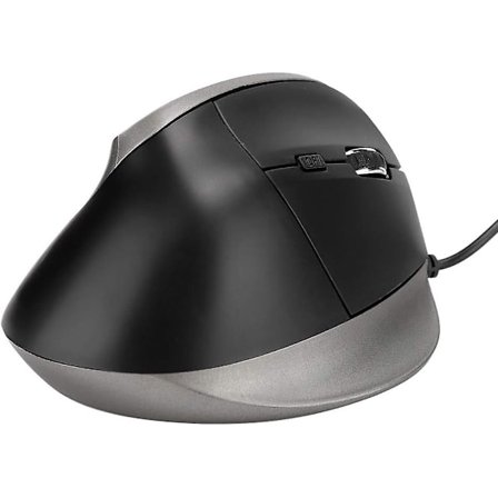 Ergonomisk mus, USB optisk vertikal mus, 6D ergonomisk design 1200DPI vertikal USB-kabelmus för