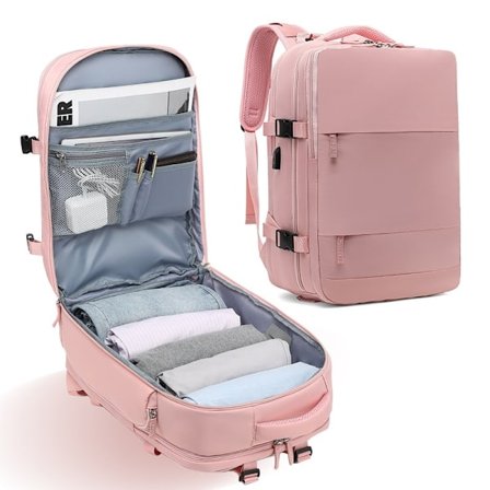 2025 suosittu Ryanair-matkareppu 40x20x25 cm, matkalaukku, EasyJet-matkalaukku, käsimatkatavara, matkalaukku, vaellusreppu - Perfet Red-max