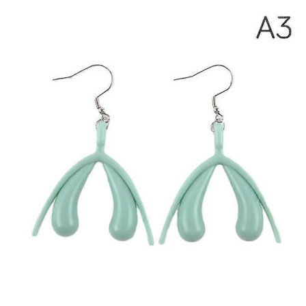 Nye Mode Klitoris Øreringe Til Kvinder Minimalistiske Dråbeøreringe Smykker_Overraskelse