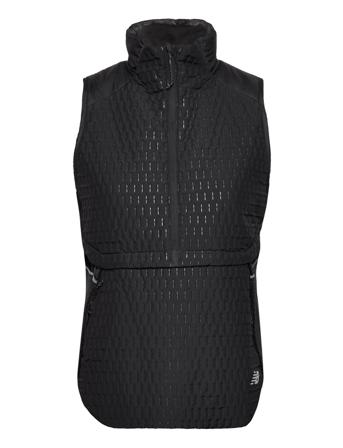 Nb Heat Grid Vest Vests Padded Vests Svart New Balance
