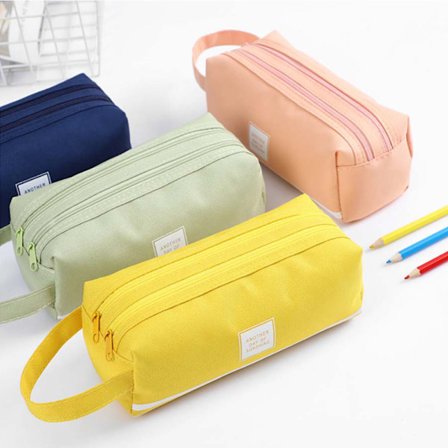 Penaali kaksinkertaisella kangasvetoketjulla lapsille, kotelo - spot-myynti