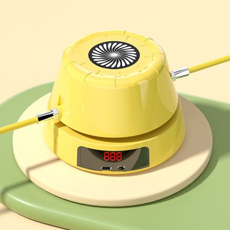 Smart Springmaskine Automatisk Hop Bluetooth Musik Opladning Fi