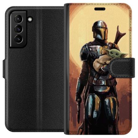 Samsung Galaxy S21+ 5G Lompakkokotelo Baby Yoda