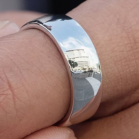 Classic 925 Sterling ezüstgyűrű for Men