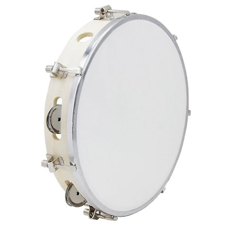 10 tum Tambourin Capoeira Lädertrumma Tambourin Trä Tambourin Precussion Musikinstrument För