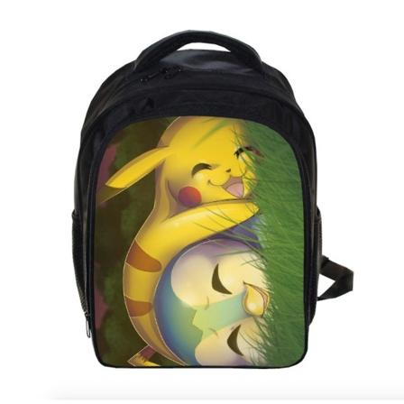 Pikachu skolryggsäck studentbokväska