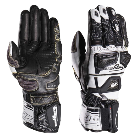 Guanti Moto Furygan Styg20 X Bianco/Nero XXXL
