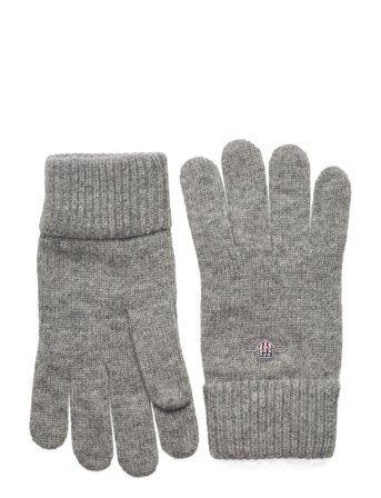 Shield Wool Gloves Grey GANT