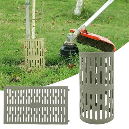 Adjustable Tree Trunk Protector Flexible Plastic Sapling Guard Hollow Fence Guard Cover Plant Protection Tool Garden Accessories