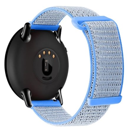 22 mm Amazfit GTR 47 mm / Pace / Stratos klockarmband i nylon - Sjöblå