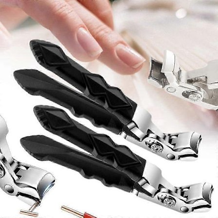 2025 Langskaftet Pro Tåneglklipper til Seniorer - Bred Kæbe Buet Tåneglklipper til Tykke Tånegle