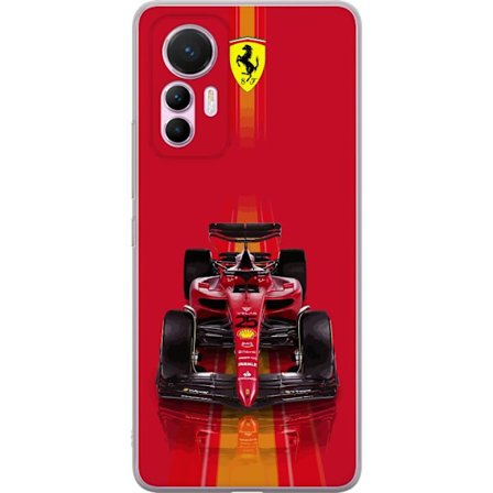 Yhteensopiva Puhelinkuori Xiaomi Xiaomi 12 Lite Ferrari Formula 1 -auto ikonisessa punaisessa muotoilussa urheilullisella tarkkuudella