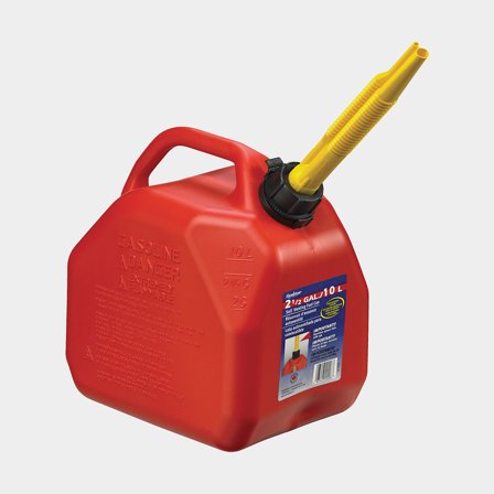Fuel can Scepter Ameri-Can, 10 litre, with pouring spout & vent, high-density polyethylene (HDPE), red