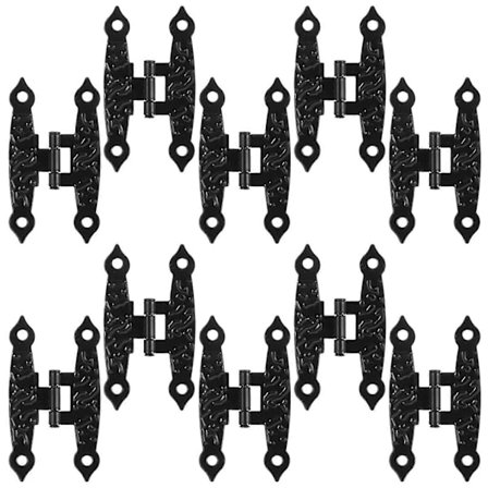 10 kpl Saranoita Keittiökaapit Korurasia Sarana Maalaissarana Kaapit Kaapin Saranat Musta Arkku Sarana Mustat Kaapin Saranat 6,4X3,5CM musta