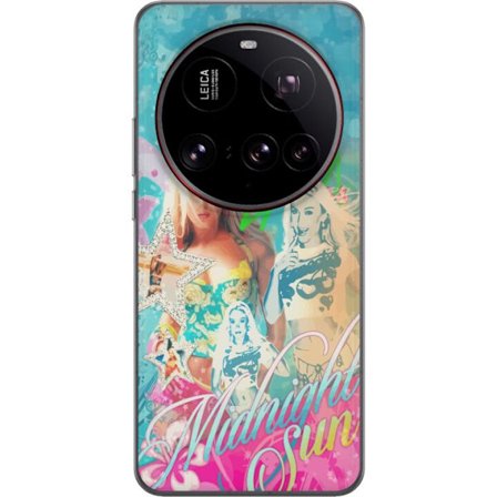 Kompatibel Mobilcover til Xiaomi 15 Ultra Eventyrverden med Steve, Creeper og dyr i farverig blokgrafik