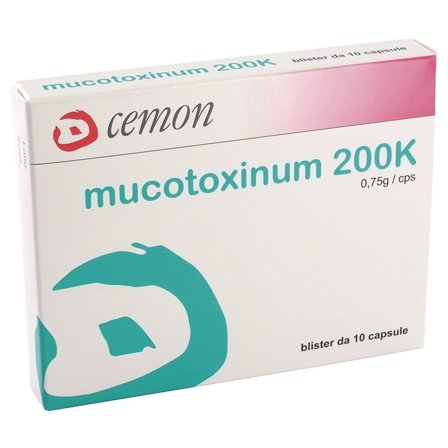 Cemon Mucotoxinum 200K 10 Capsule cm-i