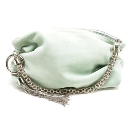 Jimmy Choo Pre-owned, Pre-owned Leather shoulder-bags Groen, Dames, Maat:ONE Size