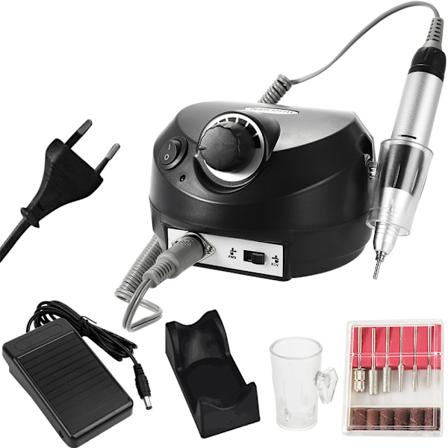 S hk inen kynsiviila manikyyrisetti Kannettava kynsilakanpoistaja black