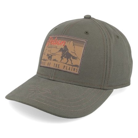 Stetson - Grønn adjustable Caps - Baseball Cap Boss Of The Plains Black Olive Adjustable @ Hatstore