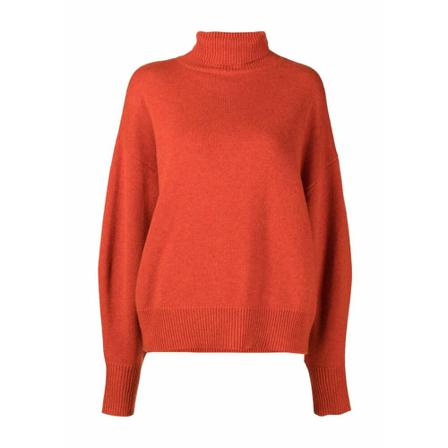 Isabel Marant Turtlenecks Orange, Dame Rullekraver