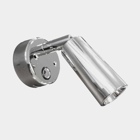 Lampada da lettura Casolux Martha, acciaio inossidabile, LED, 10 - 30 V, 1.5 W, con presa USB + funzione dimmer