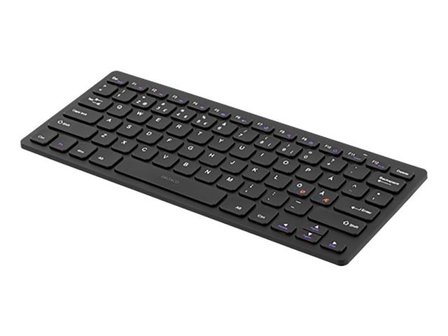 Deltaco TB-632 mini - Tastatur - trådløs - Nordisk - svart
