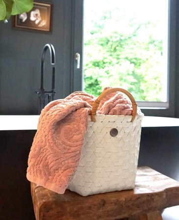 Handed By Kurv Ecru Håndtak H20cm