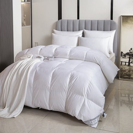 Dyne af fjer og dun i queen size - Ultra blød