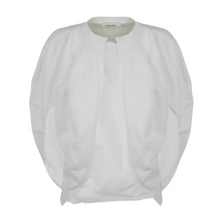 Liviana Conti Capes vit, Dam Capes och Ponchos, Dam, Storlek: S