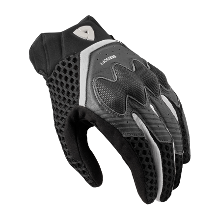 Motorradhandschuhe REV'IT! Veloz Schwarz/Weiß M
