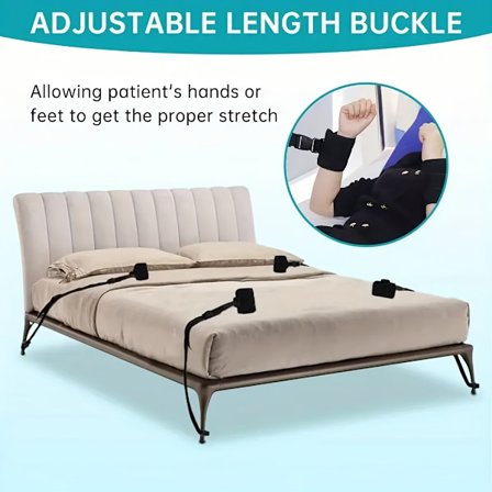 Justerbare tau håndledds- og ankelstropper med hurtigutløserspenne | Polyamid sklisikker stropp håndleddsstøtte håndleddsbeskytter for