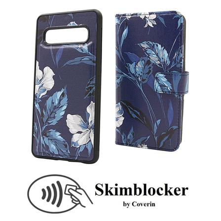 Skimblocker Magnet Designwallet Samsung Galaxy S10 (g973f)