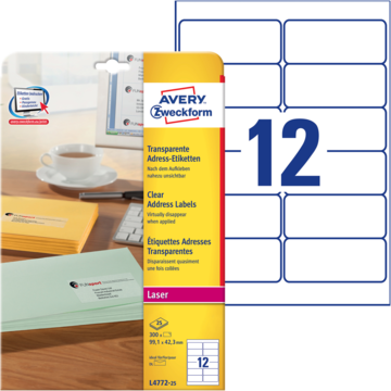 Adresseetikett 99,1x42,3 mm