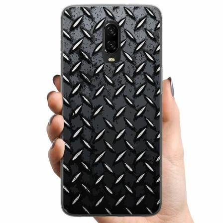 Oneplus 6t Tpu Mobilskal Metalliskt Mönster