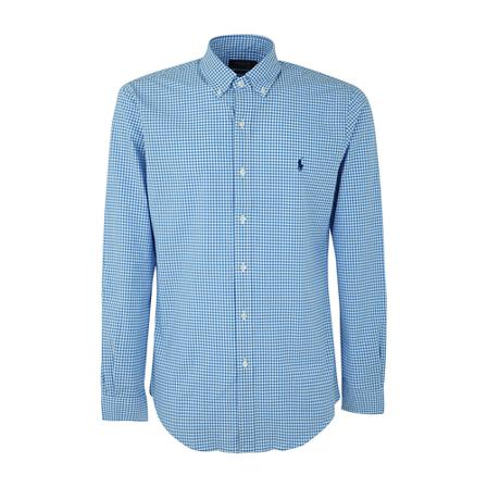 Polo Ralph Lauren Casual Shirts Blå, Herre Skjorter, Størrelse: M