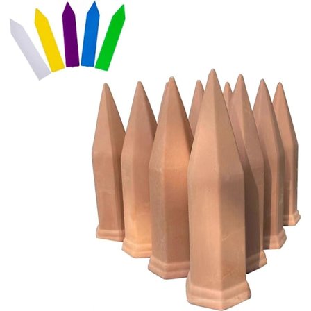 Savinen kasvien kastelulaite loma-ajan kasveille, viinipullon kastelija, hitaasti vapauttava kasvien kastelupää on automaattinen kastelulaite