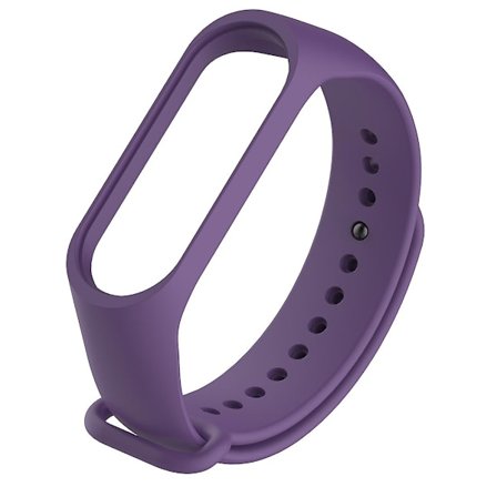 Lila Lila Silikon Armbandsrem kompatibel med Xiaomi Mi Band 3